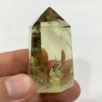 49g Natural Terminated Clear Citrine Quartz Point