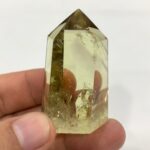 49g Natural Terminated Clear Citrine Quartz Point
