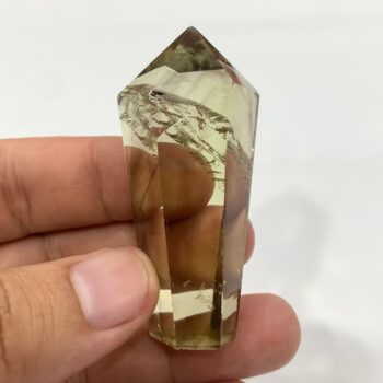 41g Natural Terminated Clear Citrine Quartz Point, Citrine Quartz Point, Quartz Point, Citrine Quartz Tower, Quartz Point, Citrine Quartz