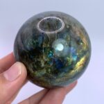 449g Top Quality Blue Labradorite Sphere