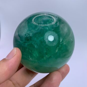 643g Top Quality Emerald Green Fluorite Sphere, Fluorite Ball, Fluorite, Fluorite Sphere, Green Fluorite, Fluorite Crystal Sphere, Sphere