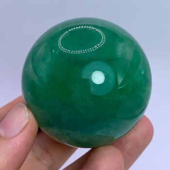 237g Top Quality Emerald Green Fluorite Sphere, Fluorite Ball, Fluorite, Fluorite Sphere, Green Fluorite, Fluorite Crystal Sphere, Sphere