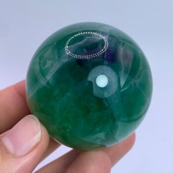 205g Top Quality Emerald Green Fluorite Sphere, Fluorite Ball, Fluorite, Fluorite Sphere, Green Fluorite, Fluorite Crystal Sphere, Sphere