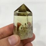 70g Natural Terminated Clear Citrine Quartz Point