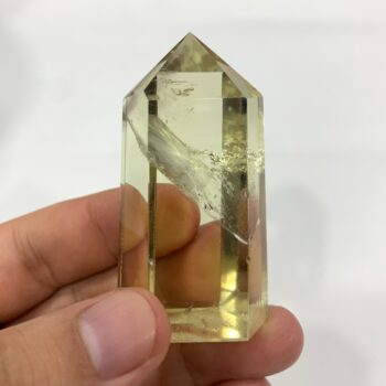 72g Natural Terminated Clear Citrine Quartz Point, Citrine Quartz Point, Quartz Point, Citrine Quartz Tower, Quartz Point, Citrine Quartz