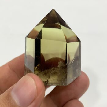 50g Natural Terminated Clear Citrine Quartz Point, Citrine Quartz Point, Quartz Point, Citrine Quartz Tower, Quartz Point, Citrine Quartz
