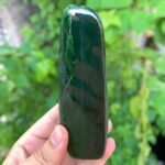 490g AAA Quality Green Nephrite Jade