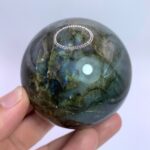 449g Top Quality Blue Labradorite Sphere