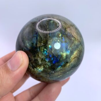 449g Top Quality Blue Labradorite Sphere, Labradorite Ball, Labradorite, Labradorite Sphere, Labradorite Stone Sphere, Blue Labradorite