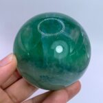 570g Top Quality Emerald Green Fluorite Sphere, Fluorite Ball, Fluorite, Fluorite Sphere, Green Fluorite, Fluorite Crystal Sphere, Sphere