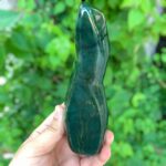 814g Top Quality Green Nephrite Jade