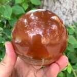 1 Kg Best Quality Red Honey Calcite Sphere