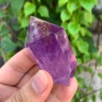 79g Beautiful Transparent Purple Amethyst Double Terminated Point