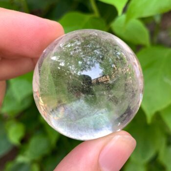 80g Amazing Clear Quartz Sphere, Clear Quartz Ball, Quartz Sphere, Quartz Crystal Sphere, Quartz Ball, Quartz Crystal Ball, Clear Quartz