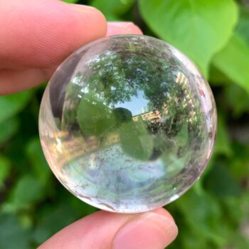 80g Beautiful Clear Quartz Sphere, Clear Quartz Ball, Quartz Sphere, Quartz Crystal Sphere, Quartz Ball, Quartz Crystal Ball, Clear Quartz