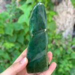 512g Best Quality Green Nephrite Jade