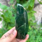 405g Best Quality Green Nephrite Jade