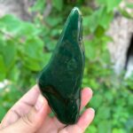 405g Best Quality Green Nephrite Jade