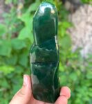 370g Best Quality Green Nephrite Jade