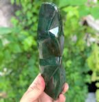 950g Top Quality Green Nephrite Jade