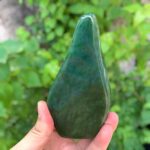 505g AAA Quality Green Nephrite Jade