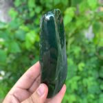 490g AAA Quality Green Nephrite Jade