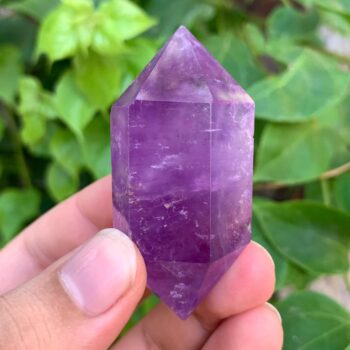 Top Quality Transparent Purple Amethyst Double Terminated Point, Amethyst Point, Double Terminated Amethyst Point, Amethyst Crystal Point
