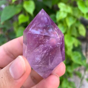 Beautiful Quality Transparent Purple Amethyst Double Terminated Point, Amethyst Point, Double Terminated Amethyst Point, Amethyst Crystal