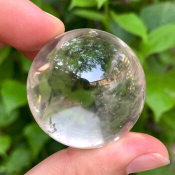 80g Clear Quartz Sphere, Clear Quartz Ball, Quartz Sphere, Quartz Crystal Sphere, Quartz Ball, Quartz Crystal Ball, Clear Quartz