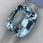 7.9 Ct’s 100% Natural Loupe Clean Cushion Cut Aquamarine