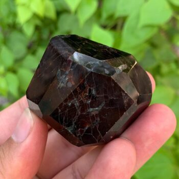 160g Lustrous Red Almandine Faceted Garnet, Faceted Red Garnet, Almandine Garnet Crystal, Faceted Almandine Garnet, Almandine Garnet, Garnet