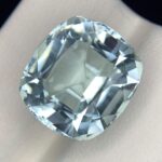 17.25 Ct’s 100% Natural Eye Clean Cushion Cut Aquamarine