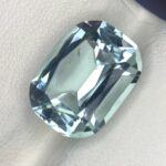 6.95 Ct’s 100% Natural Eye Clean Cushion Cut Aquamarine