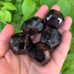 5 Pieces Lustrous Red Almandine Faceted Garnet