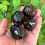 4 Pieces Lustrous Red Almandine Faceted Garnet