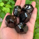 5 Pieces Lustrous Red Almandine Faceted Garnet
