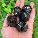 5 Pieces Lustrous Red Almandine Faceted Garnet