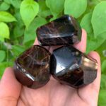 3 Pieces Lustrous Red Almandine Faceted Garnet