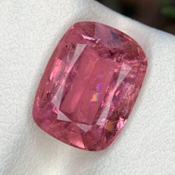 3.55 Ct's Pink Color Tourmaline Gemstone, Tourmaline Gemstone, Pink Tourmaline Gemstone, Rectangular Shape Tourmaline, Tourmaline, Gemstone
