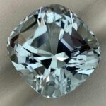 15.4 Ct’s 100% Natural Loupe Clean Cushion Cut Aquamarine