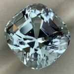 15.4 Ct’s 100% Natural Loupe Clean Cushion Cut Aquamarine
