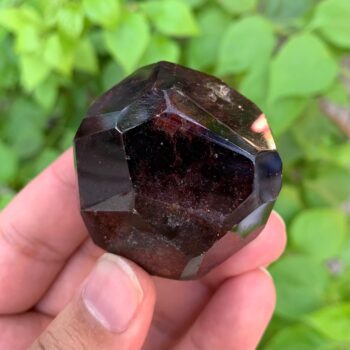 155g Lustrous Red Almandine Faceted Garnet, Faceted Red Garnet, Almandine Garnet Crystal, Faceted Almandine Garnet, Almandine Garnet, Garnet