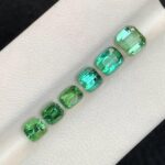 3.75 Ct’s Beautiful Natural Green Tourmaline Gemstones