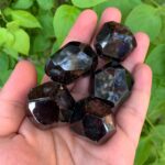 5 Pieces Lustrous Red Almandine Faceted Garnet