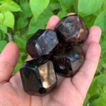 4 Pieces Lustrous Red Almandine Faceted Garnet