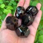5 Pieces Lustrous Red Almandine Faceted Garnet
