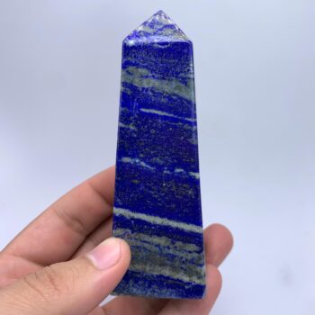 298g Beautiful Lapis Lazuli Tower, Lapis Tower, Lapis Lazuli Tower, Lapis Point, Lapis Lazuli Obelisk, Blue Lapis Tower, Lapis Lazuli Towers