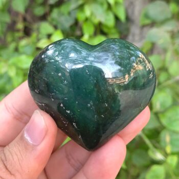 87g Beautiful Quality Green Nephrite Jade Heart Stone, Nephrite Jade, Nephrite, Nephrite Jade Heart Stone, Jade Heart, Nephrite Heart Stone
