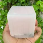 1377g Beautiful Fluorescent Pink Calcite Cubic