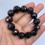 Lustrous Red Almandine Garnet Beads Bracelet